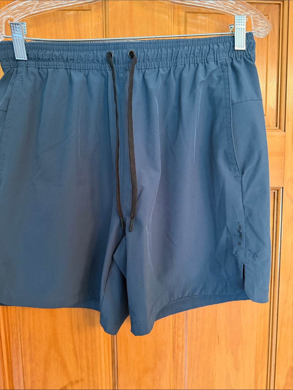 Layer 8 Men’s Blue Athletic Drawstring Shorts